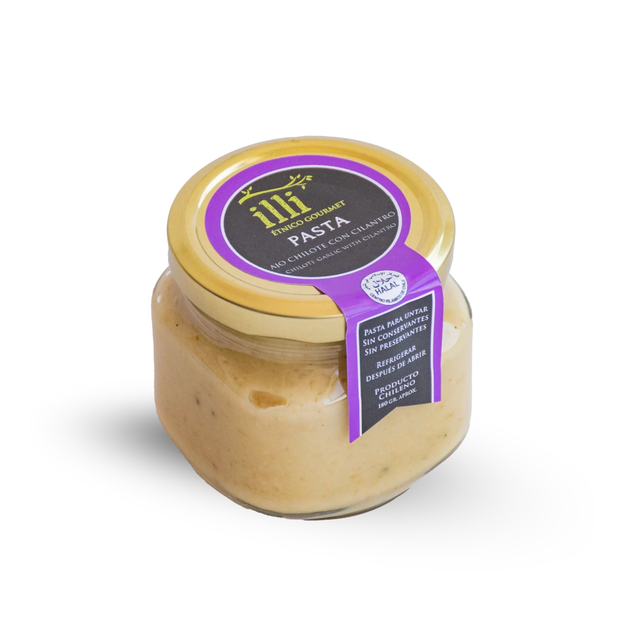 Pasta de Ajo Chilote con Cilantro – 215 g