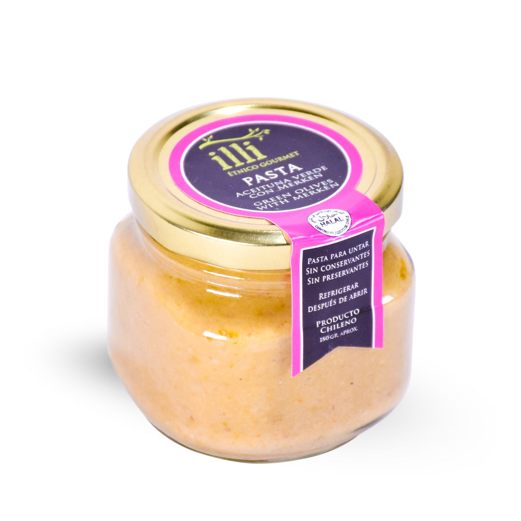 Pasta de Aceituna Verde con Merkén – 215 g