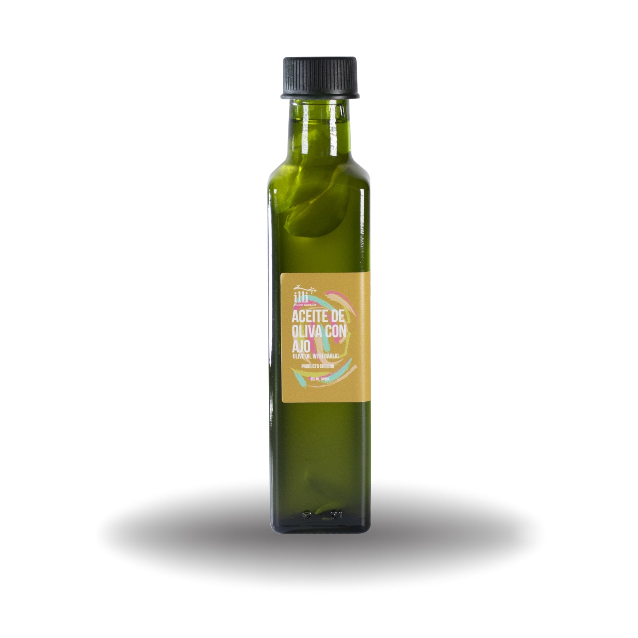 Aceite de oliva extra virgen con ajo - 250 cc