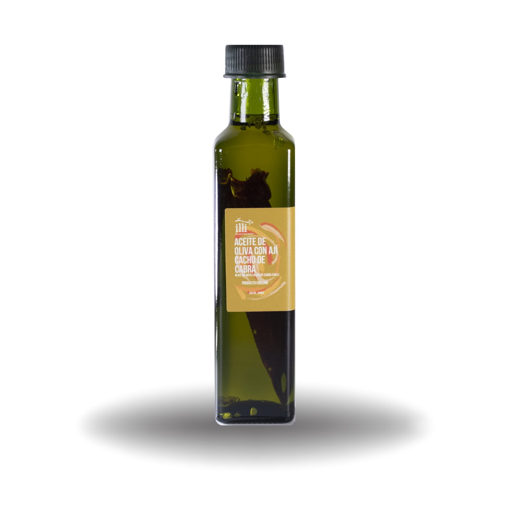 Aceite de oliva extra virgen con ají de cacho cabra - 250 cc