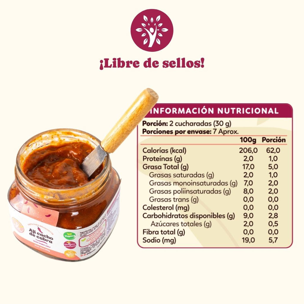 Pasta de Ají Cacho de Cabra – 215 g