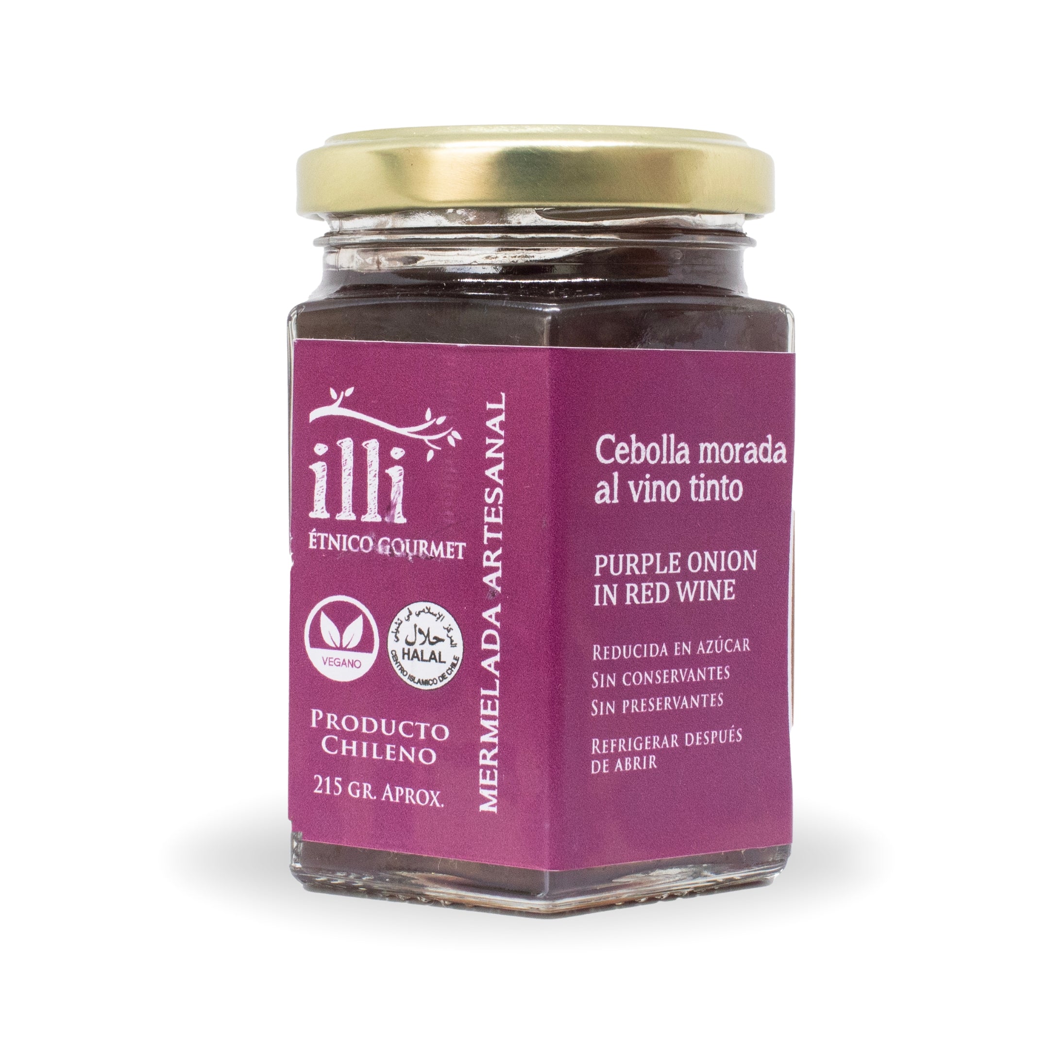 Mermelada de Cebolla Morada al Vino tinto – 215 g