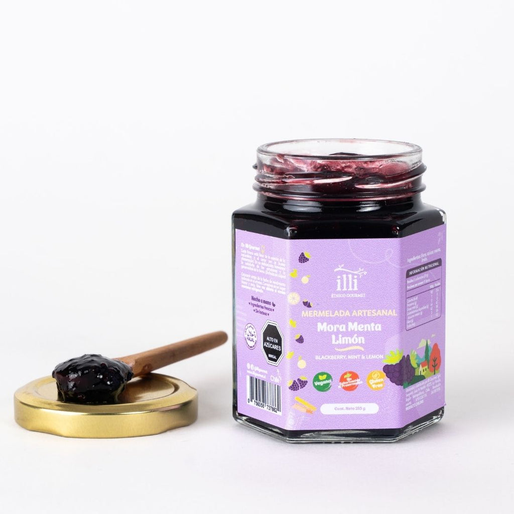 Mermelada de Mora, Menta y Limón – 215 g