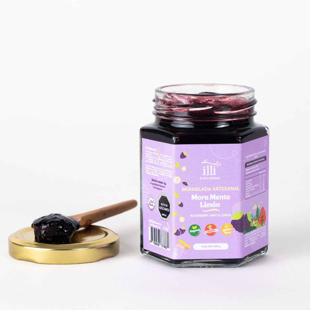 Mermelada de Mora, Menta y Limón – 215 g