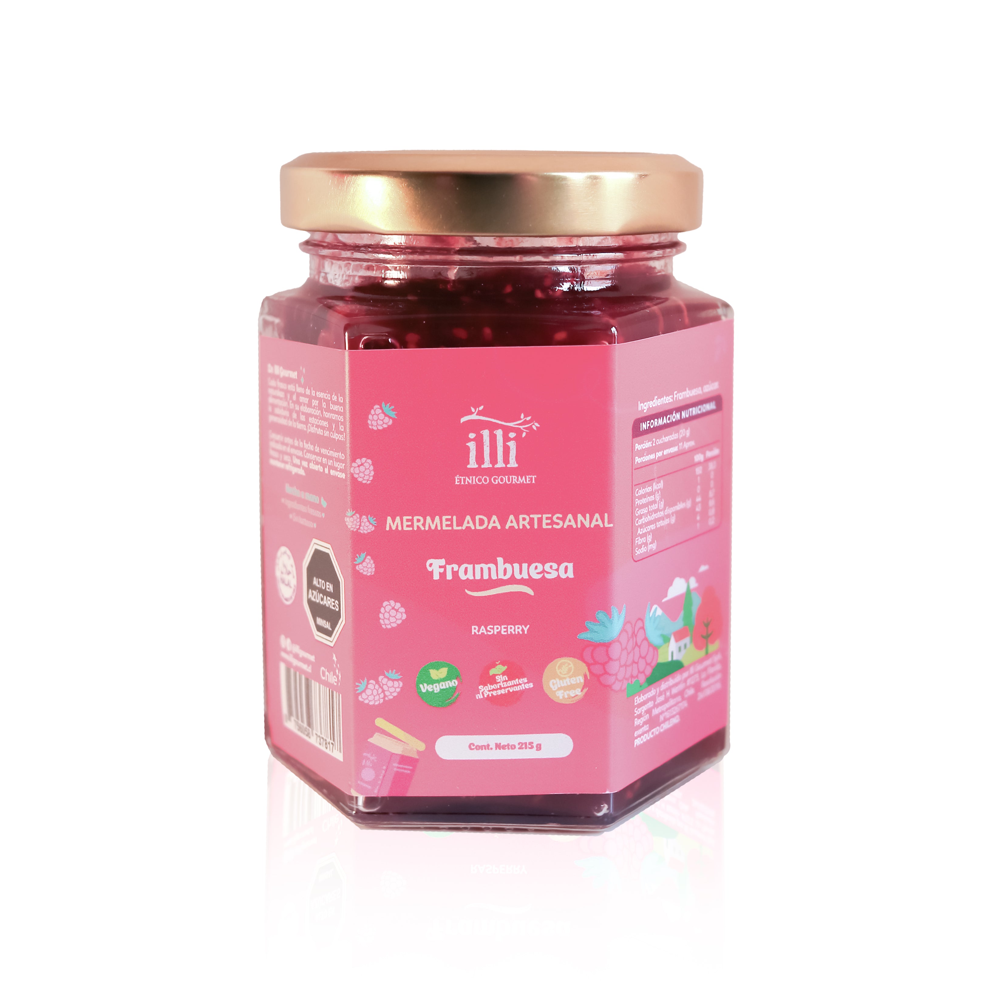 Mermelada de Frambuesa – 215 g