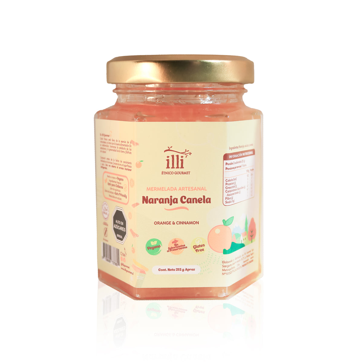 Mermelada de Naranja y Canela – 215 g