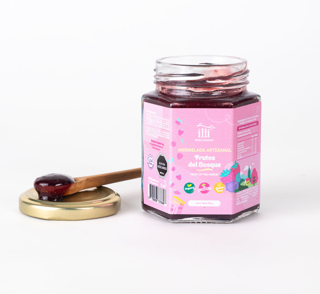 Mermelada de Frutos del Bosque Sin Azúcar – 215 g