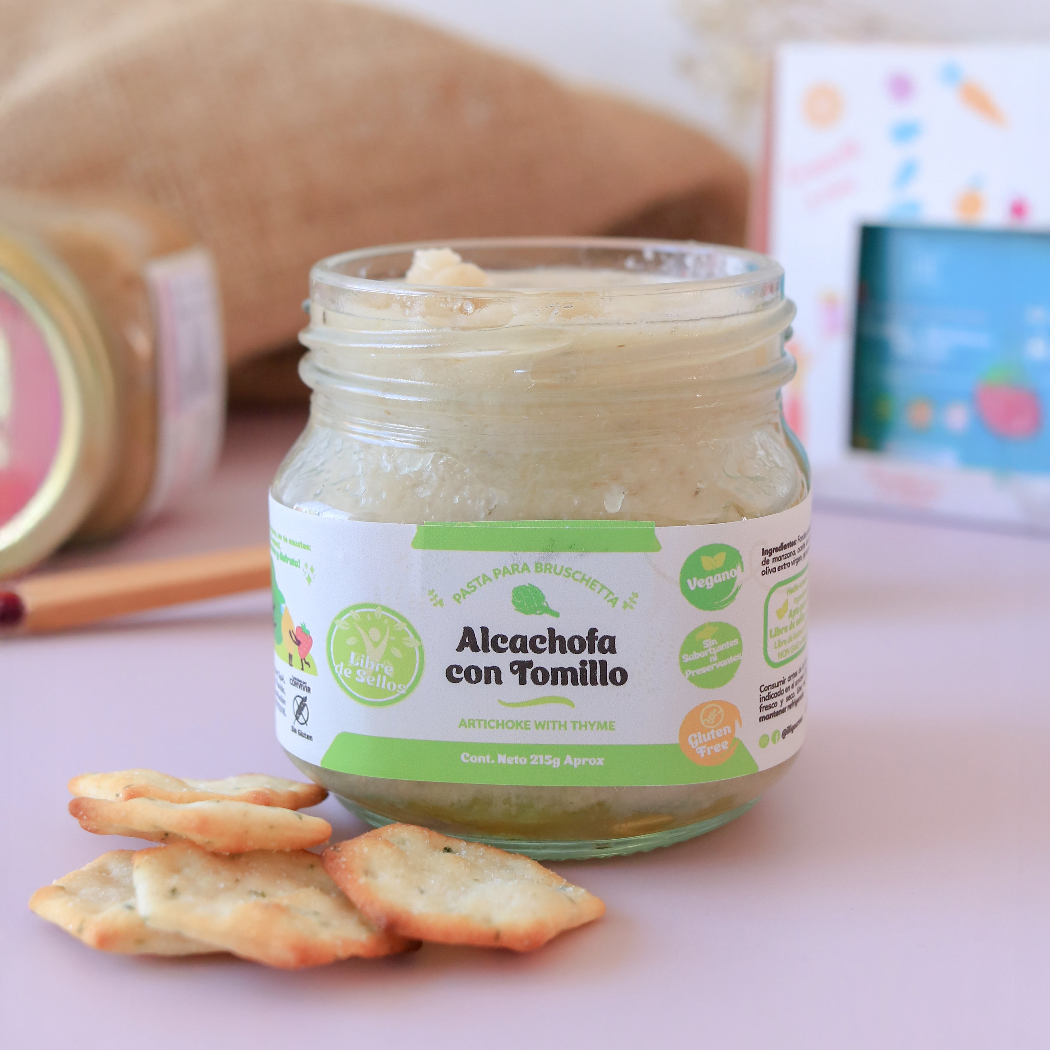 Pasta de Alcachofa con Tomillo – 215 g
