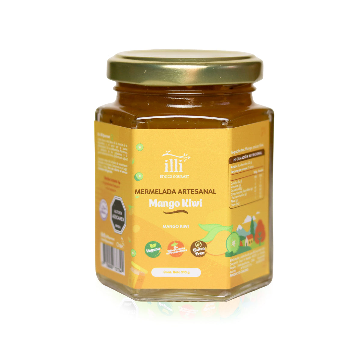 Mermelada de Mango y Kiwi – 215 g