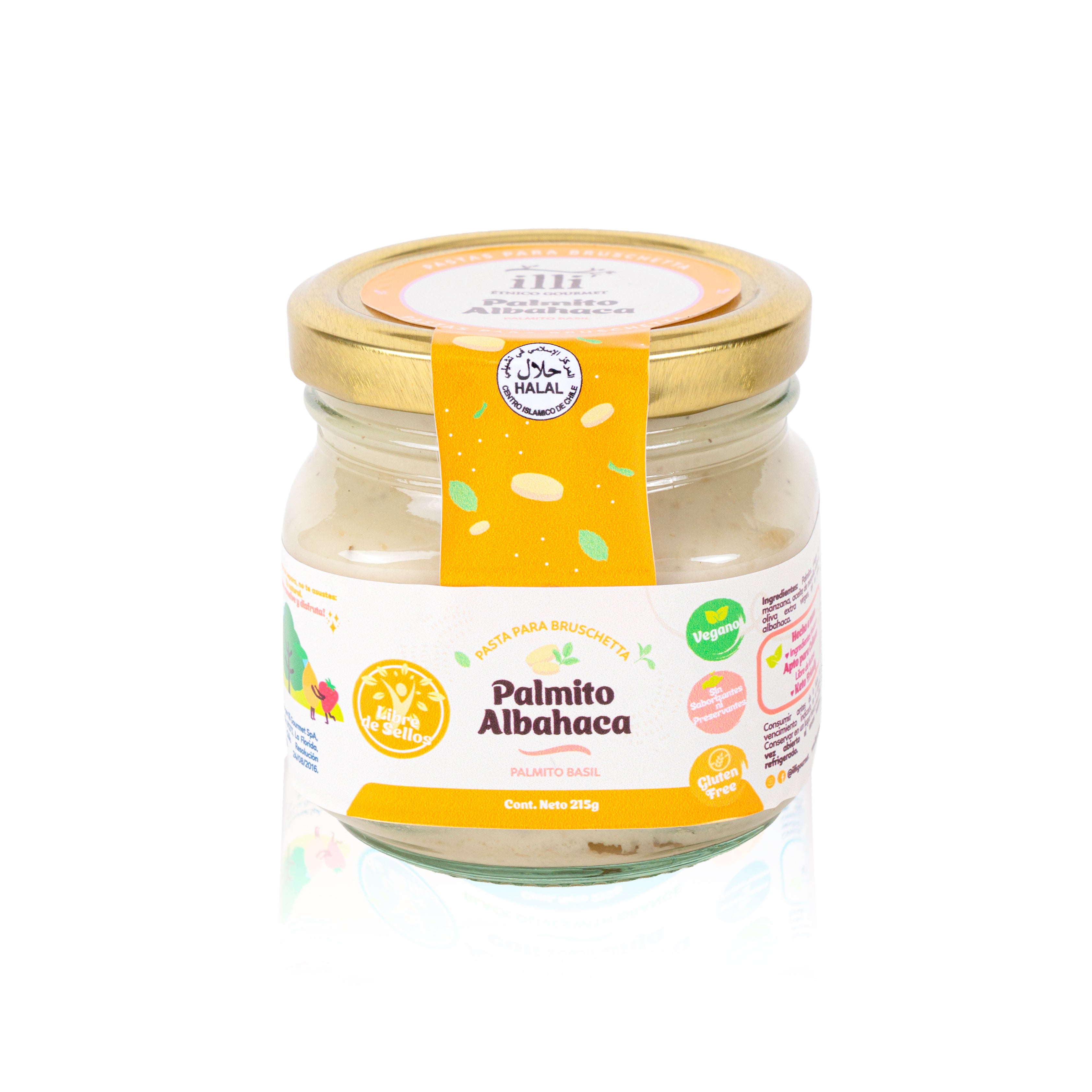 Pasta de Palmitos con Albahaca – 215 g